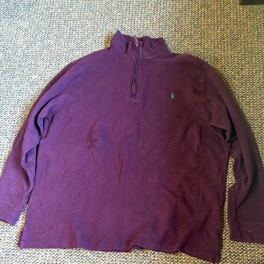Ralph Lauren quarter zip sweater